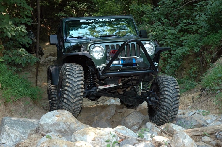 6 Inch Lift Kit for Jeep Wrangler TJ (1997-2006) & Wrangler Unlimited (2004-2006) - Heavy Duty X Series M1 Suspension System (Part# 66240) - Off-Roading, Rock Crawling & Trail Adventures