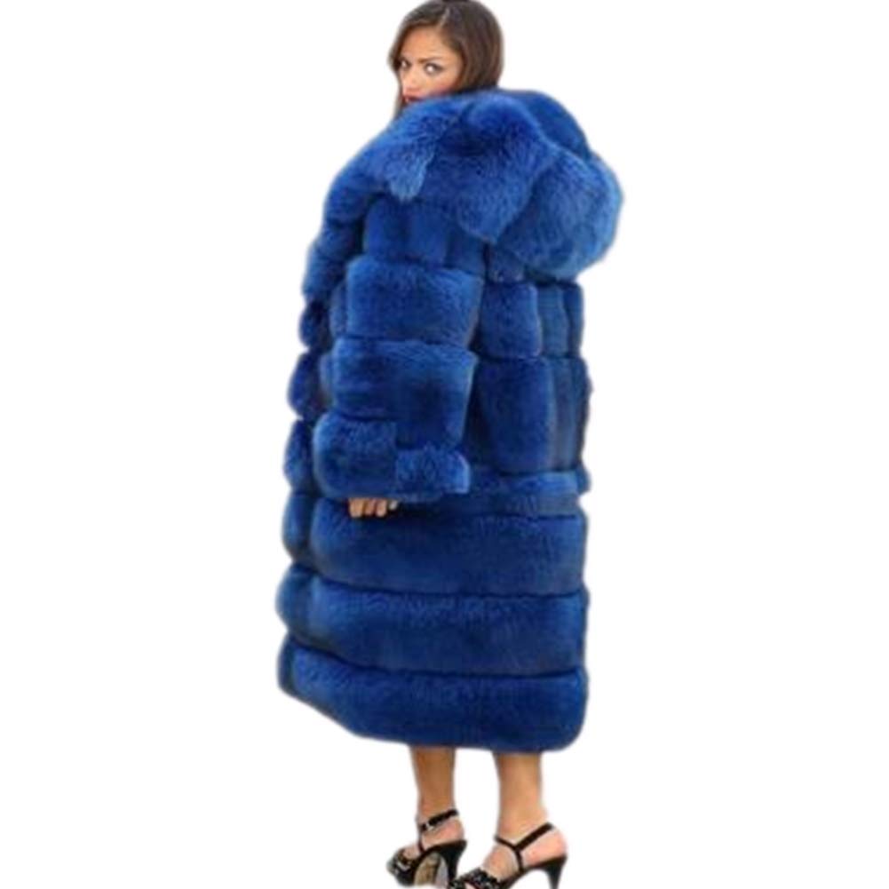Lisa Colly Women's Winter Plus Size Parka Coat - Long Sleeve Faux Fur Jacket with Oversized Hood | Warm Winter Outerwear for Snowy Days & Outdoor Activities