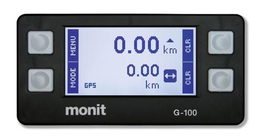 Monit G 100+ Rally Computer & Tripmeter - High Precision GPS Navigation for Off-Road Racing, Adventure Motorcycles & Dirt Bikes - Track Speed, Distance & Route in Real Time