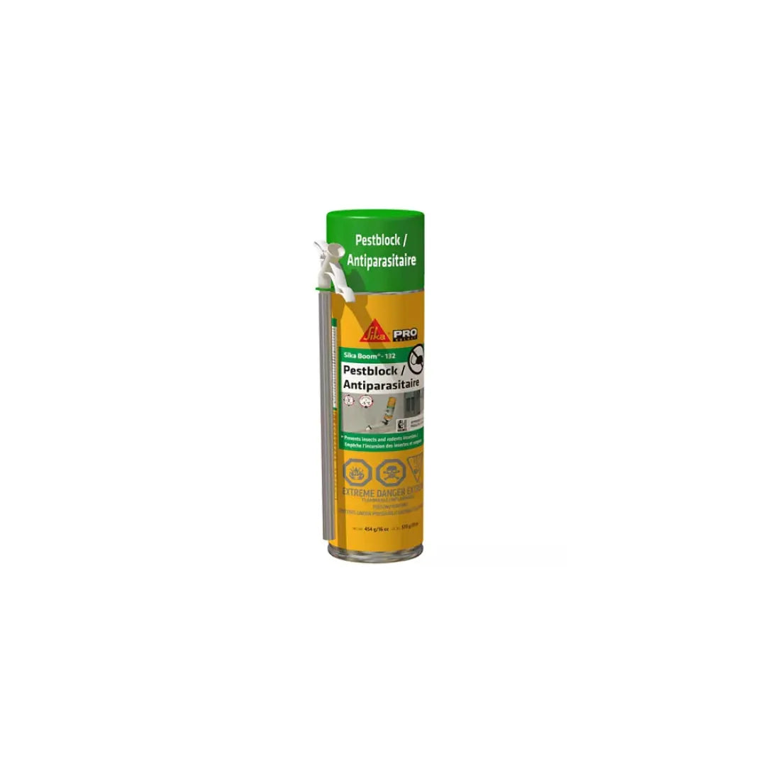 Sika Boom® 132 High Strength Polyurethane Foam Sealant - Waterproof, Insulating, Expanding Foam for Gaps & Cracks - Perfect for Home Repair, Construction & DIY Projects (Use for Window/Door Sealing, Pipe Insulation & Wall Crack Filling)