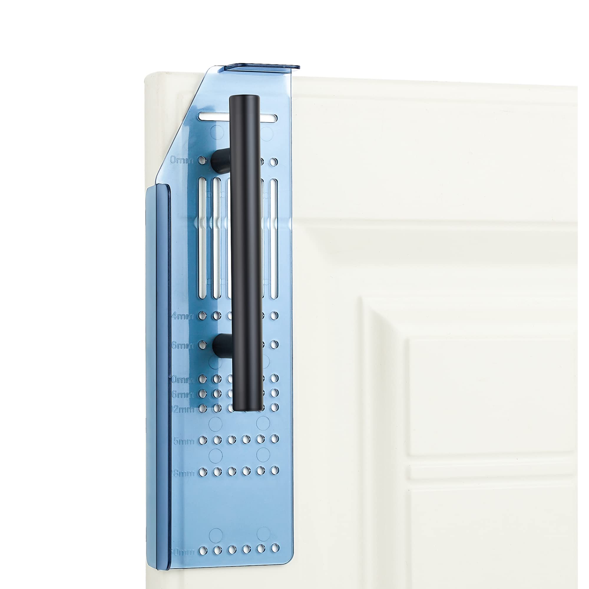 **Cabinet Hardware Installation Jig Kit - Adjustable Drill Template Guide for Cabinet Knobs & Drawer Pulls - Includes Drill Bit - Perfect for DIY Kitchen & Bathroom Upgrades**