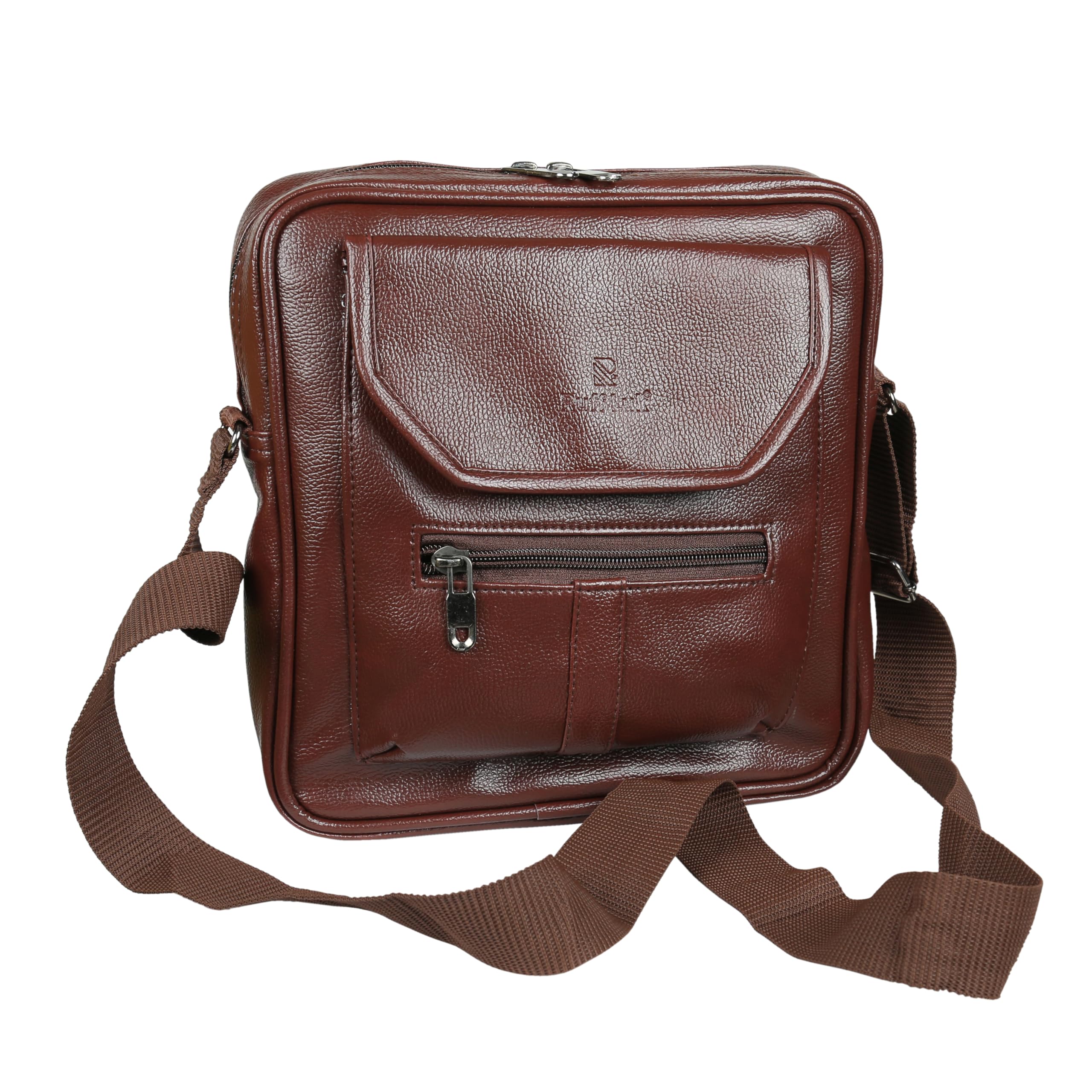Ruff Luk® Men's Sling Bag - Crossbody Messenger Shoulder Bag for Travel, Gym & Daily Use | Durable Cash & Mobile Pouch | Compact Tab Bag for Work & Outdoor Activities
