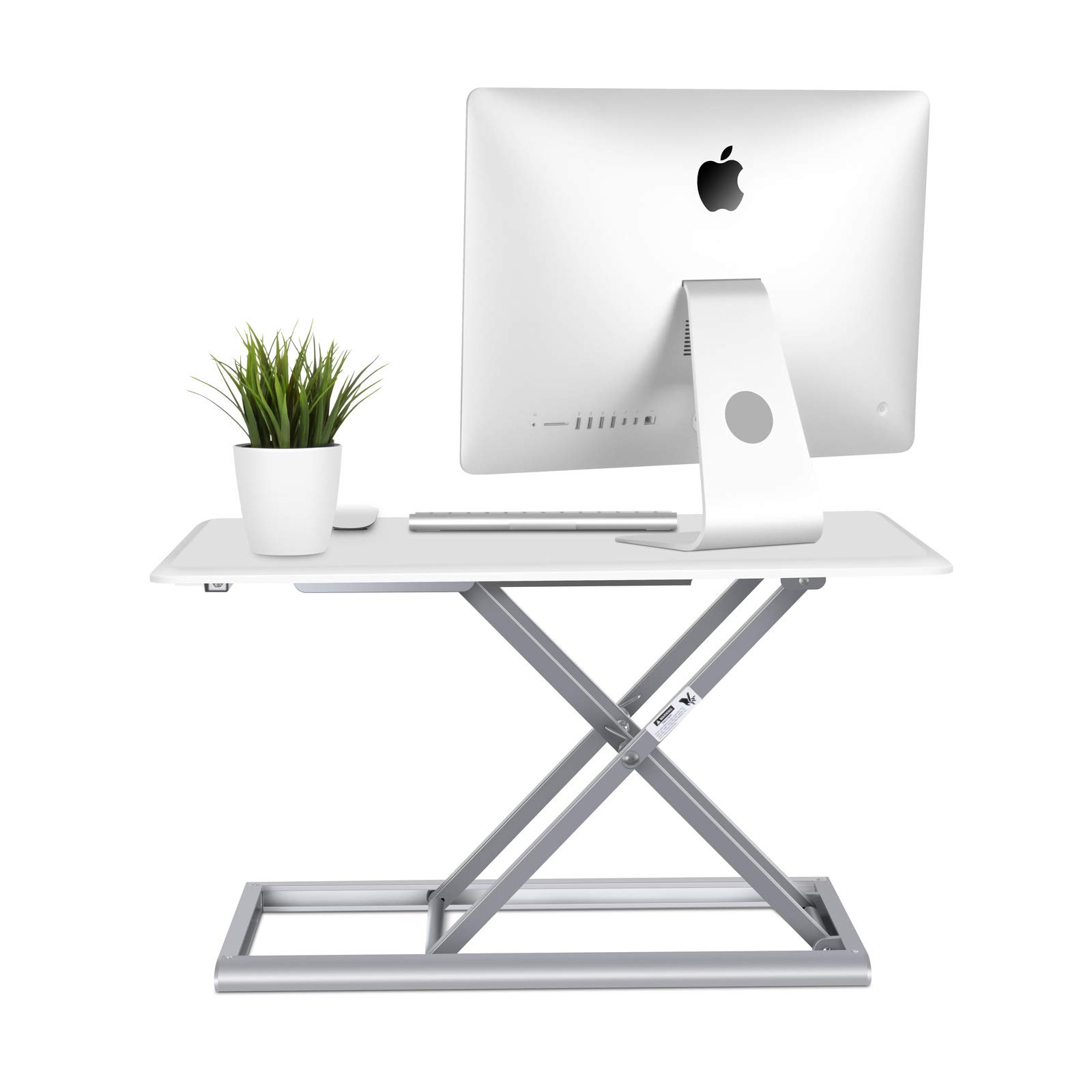 Adjustable Standing Desk Converter - Sit Stand Desk Riser for Dual Monitors up to 30