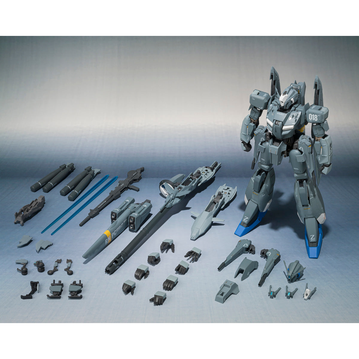 Bandai Metal Robot Spirits Gundam Sentinel Ka Signature Z Plus A1/A2 (C1/C2 Compatible Ver.) Action Figure - Premium Collectible Model Kit for Gundam Fans & Display - Perfect for Anime Collections, Gift Giving & Battle Scene Dioramas