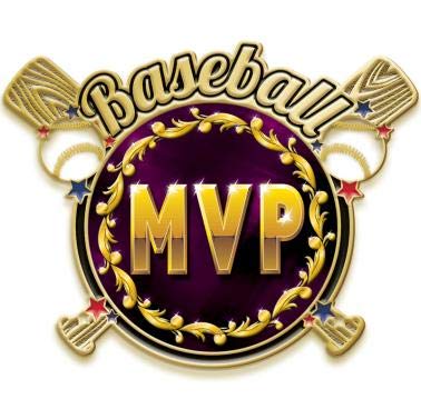 Gold Baseball MVP Pin with Crossed Bats - Premium Award for Baseball Players | Perfect for Championship Trophies, Team Gifts & Sports Memorabilia Collections
