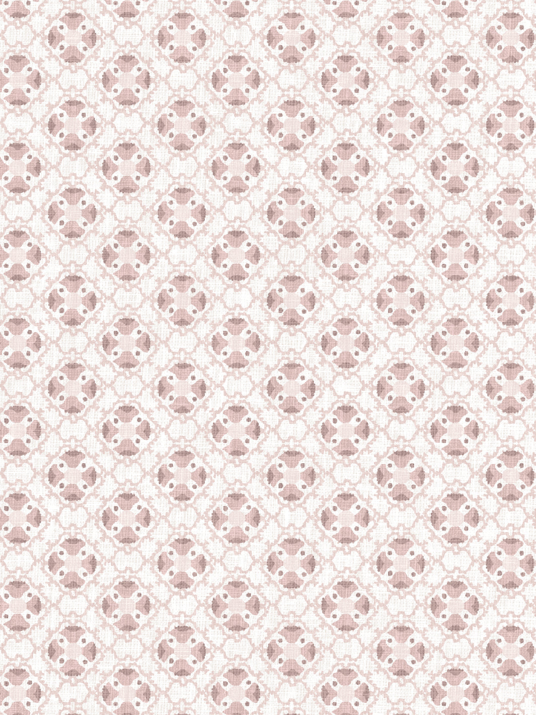 Nathan Turner Pink 'Medallion All Over' Wallpaper - Elegant Floral Peel and Stick Wallpaper for Bedroom, Living Room & Nursery Decor