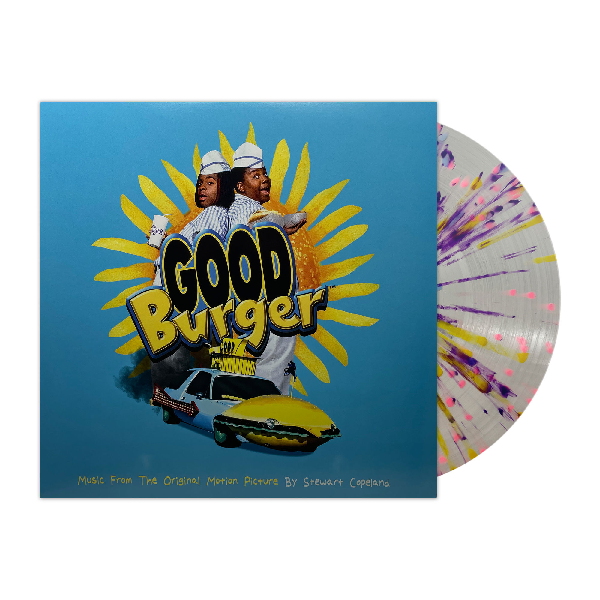 Good Burger Original Motion Picture Soundtrack LP Vinyl Record - Music from the 90s Comedy Film - Perfect for Movie Nights & Nostalgic Collectors