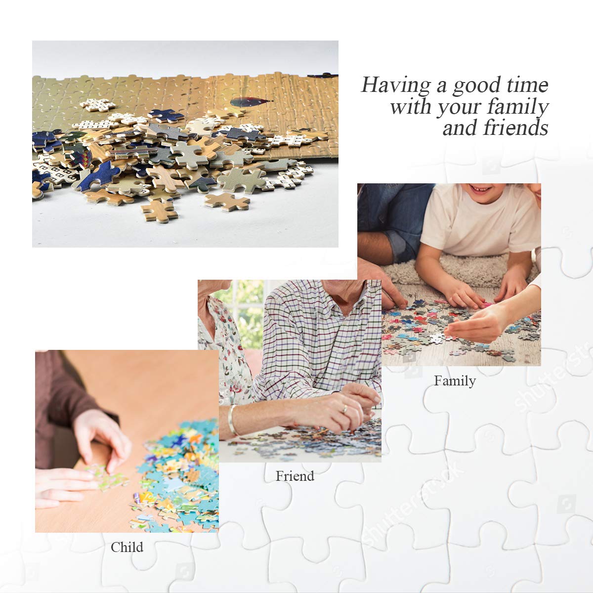 Sunflower Leisure Creative 500-Piece Jigsaw Puzzles for Adults - Perfect Gift for Relaxation, Family Bonding & Home Decor