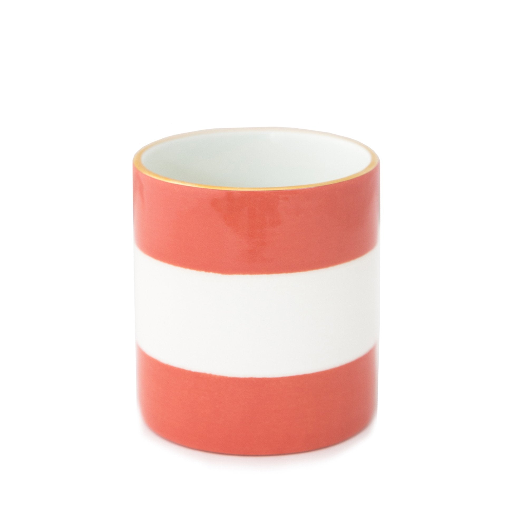 Jilly Cup with Canopy Stripe Design - Elegant and Stylish Drinking Glass for Home, Office, and Outdoor Use