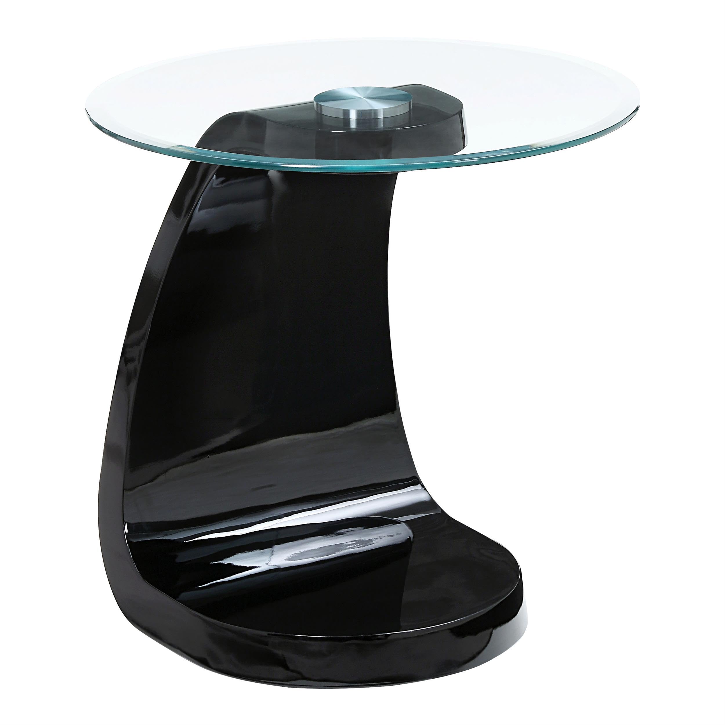 Furniture of America Pelletoni Wood 2-Piece Coffee Table Set in Black - Modern Living Room Furniture for Small Spaces, Home Decor & Entertainment Areas