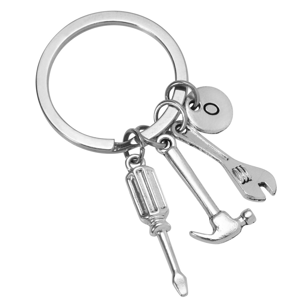 Premium Stainless Steel Key Ring with Key Chain Tags & Repair Kit - Durable Metal Key Holder for Home, Office, Car Keys - Perfect for Organization and Gift Giving