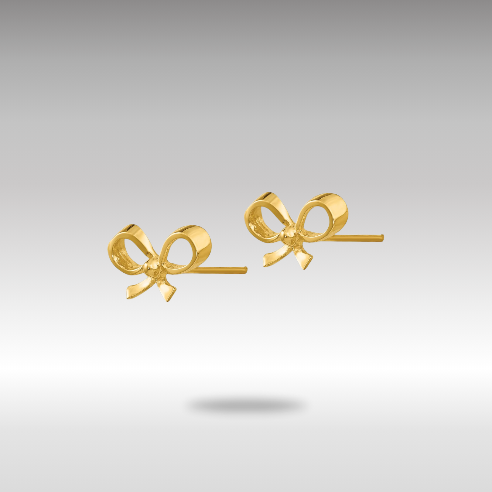 Elegant Gold Bow Post Earrings for Women - Model H1051 | Perfect for Weddings, Parties & Everyday Wear