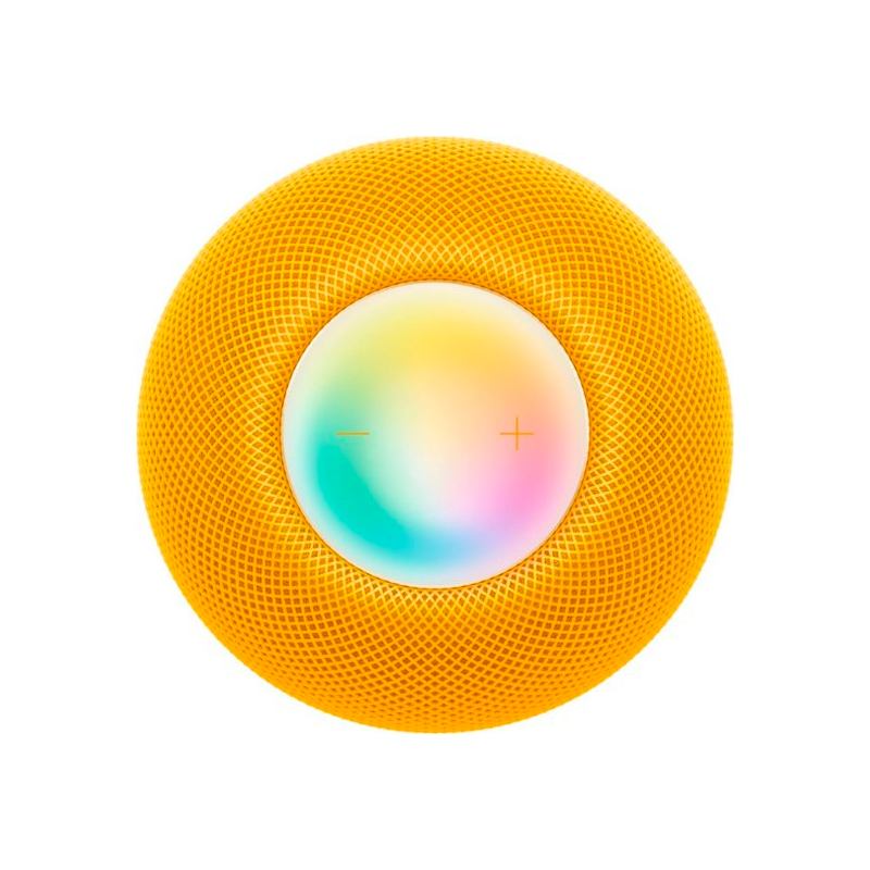 Apple HomePod Mini Smart Speaker with Siri - Yellow (Amarillo) for Home Audio, Voice Control & Smart Assistant - Perfect for Living Room, Bedroom & Office
