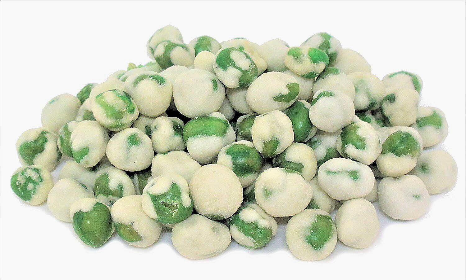 Crunchy Spicy Wasabi Peas - 1 Pound Bag of Wasabi Coated Green Peas - Perfect for Snacking, Parties & Asian Cuisine - US Made Premium Snack Food