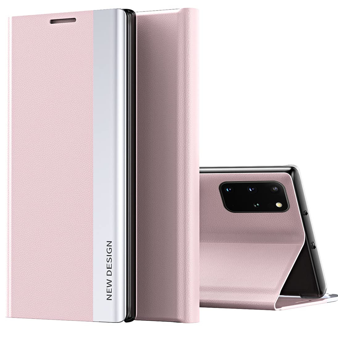 Premium Magnetic Leather Flip Case for Samsung Galaxy A72 - Shockproof TPU Protection, Stylish CX Pink | Perfect for Work, Travel & Everyday Use