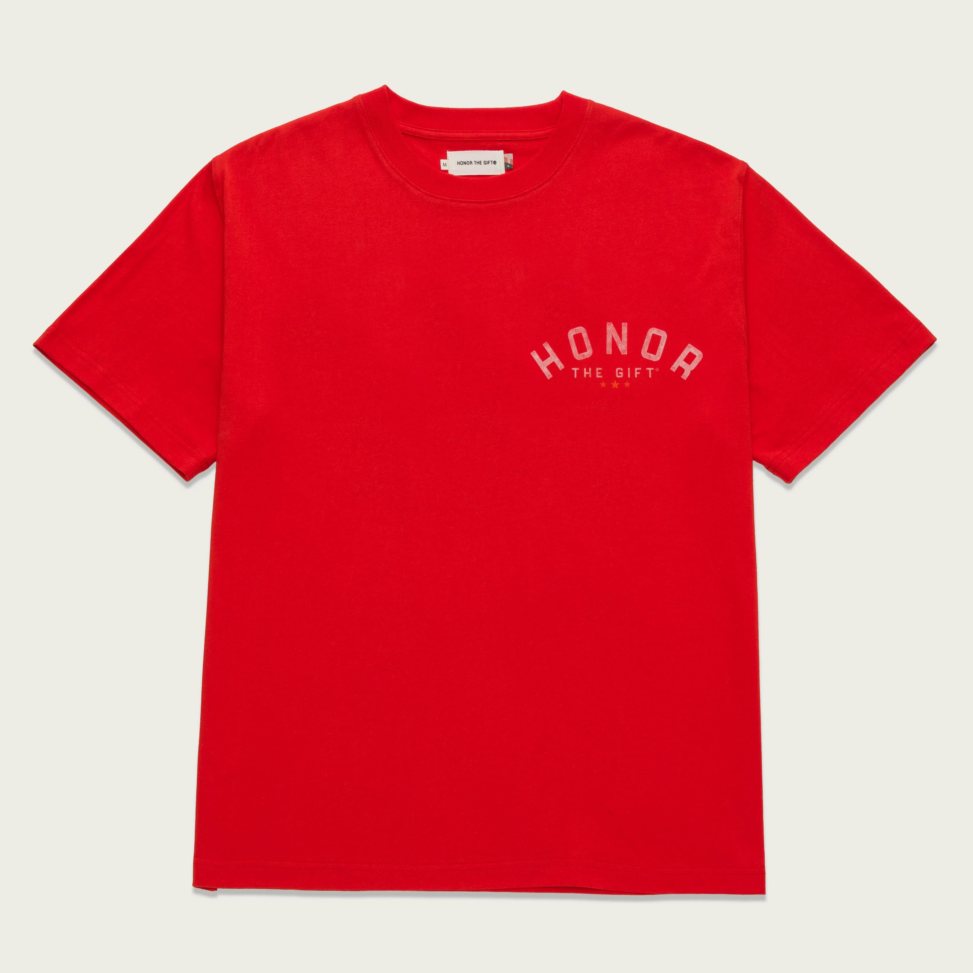 Honor The Gift Pave The Way T-Shirt - Orange Cotton Graphic Tee for Men | Streetwear Fashion & Casual Everyday Wear