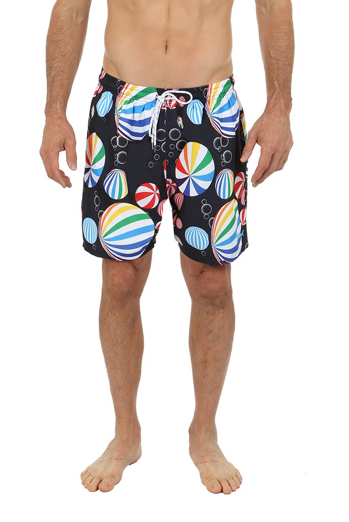**UZZI Men's Quick-Dry Swim Shorts - Comfortable & Stylish Board Shorts for Swimming, Beach, Surfing & Summer Activities**