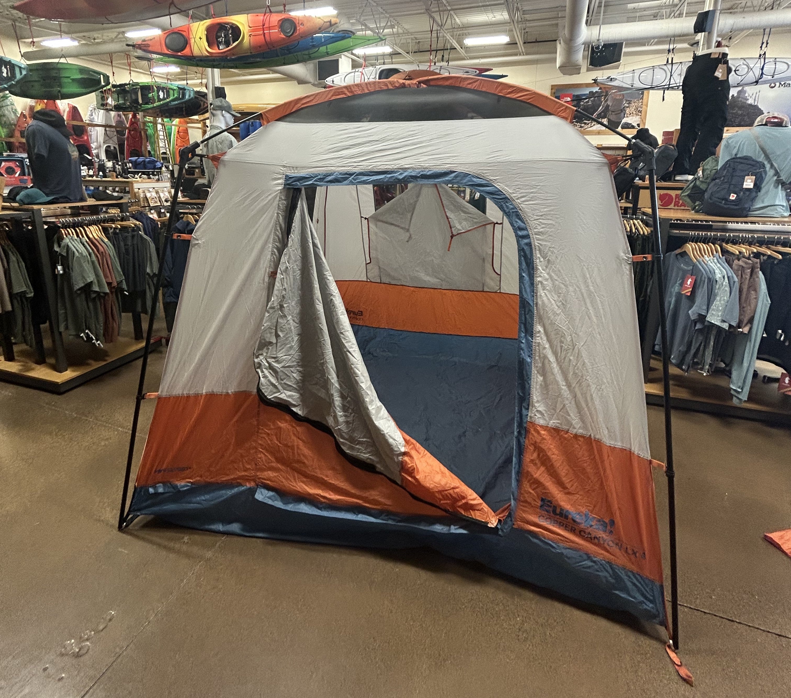 Eureka Copper Canyon LX 4-Person Tent - Lightweight Camping Tent for Family & Backpacking | Scratch & Dent | Perfect for Hiking, Outdoor Adventures & Weekend Getaways