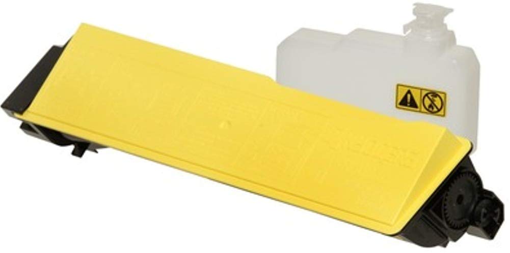 Kyocera TK-552Y Yellow Toner Cartridge (1T02HMAUS0) - Compatible with ECOSYS FS-C5200DN Color Laser Printer | High-Yield 6000 Pages at 5% Coverage | Ideal for Office Printing, School Projects & Small Business Documents