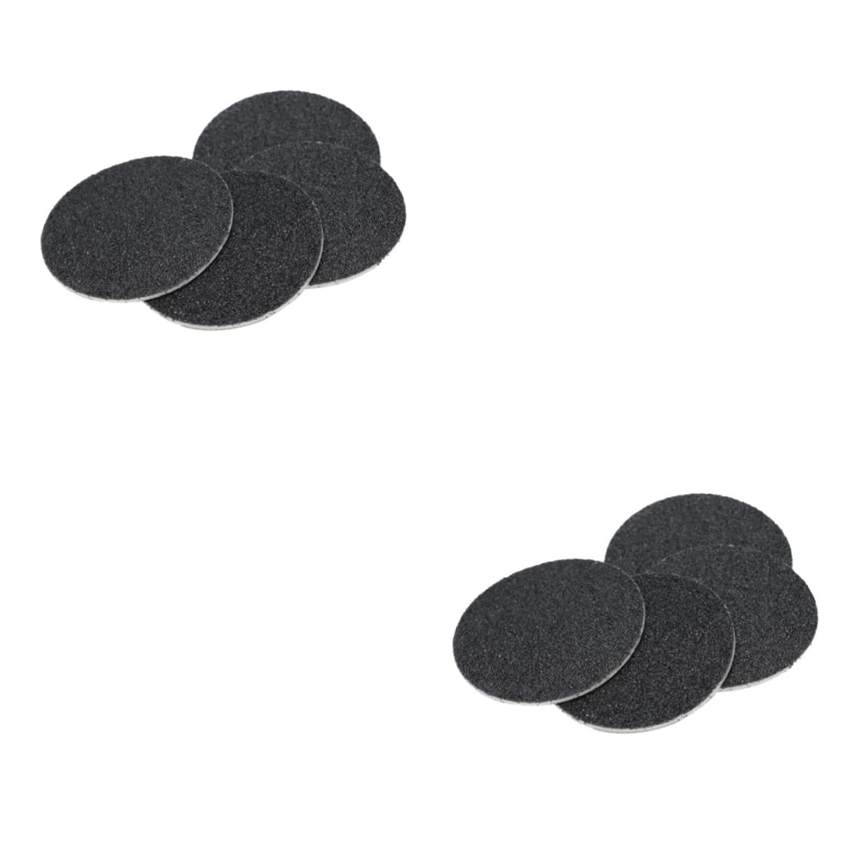 Beaupretty 120 Pcs Disposable Pedicure Kit - Professional Power Tool Sanding Discs, Foot File Refills & Black Sandpaper Plates for Electric Nail Grinder - Perfect for Salon, Spa & At-Home Pedicure Care