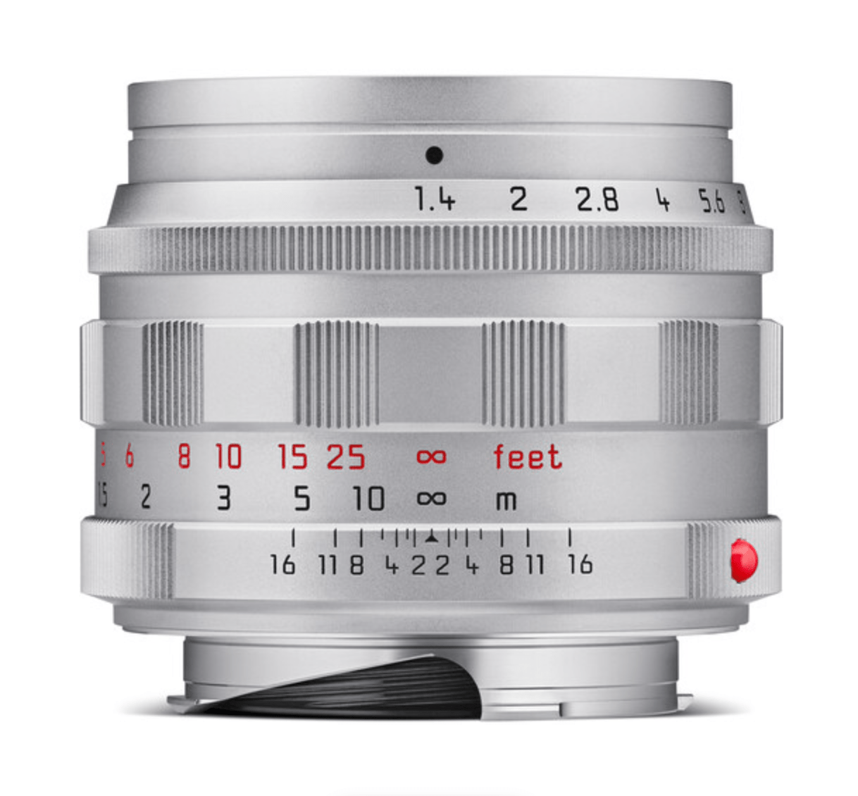 Leica Summilux-M 50mm f/1.4 ASPH Silver Chrome Lens for M-Mount Cameras - Perfect for Low Light Photography & Professional Portraits