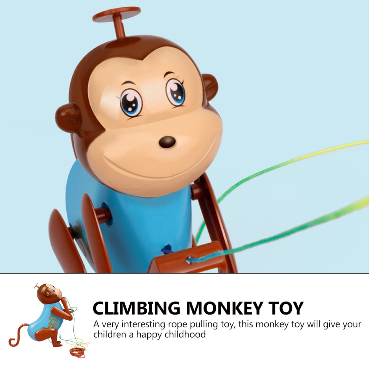 iBasenice Kids Climbing Toy - Fun Pulling Plaything for Toddlers & Kindergarten Children | Indoor & Outdoor Playtime Activity