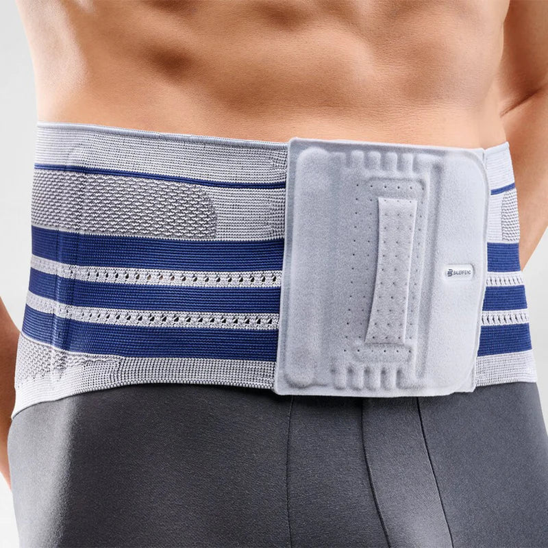 Bauerfeind LumboTrain Back Brace - Lumbar Support Belt for Lower Back Pain Relief - Adjustable & Breathable - Ideal for Work, Sports & Posture Correction