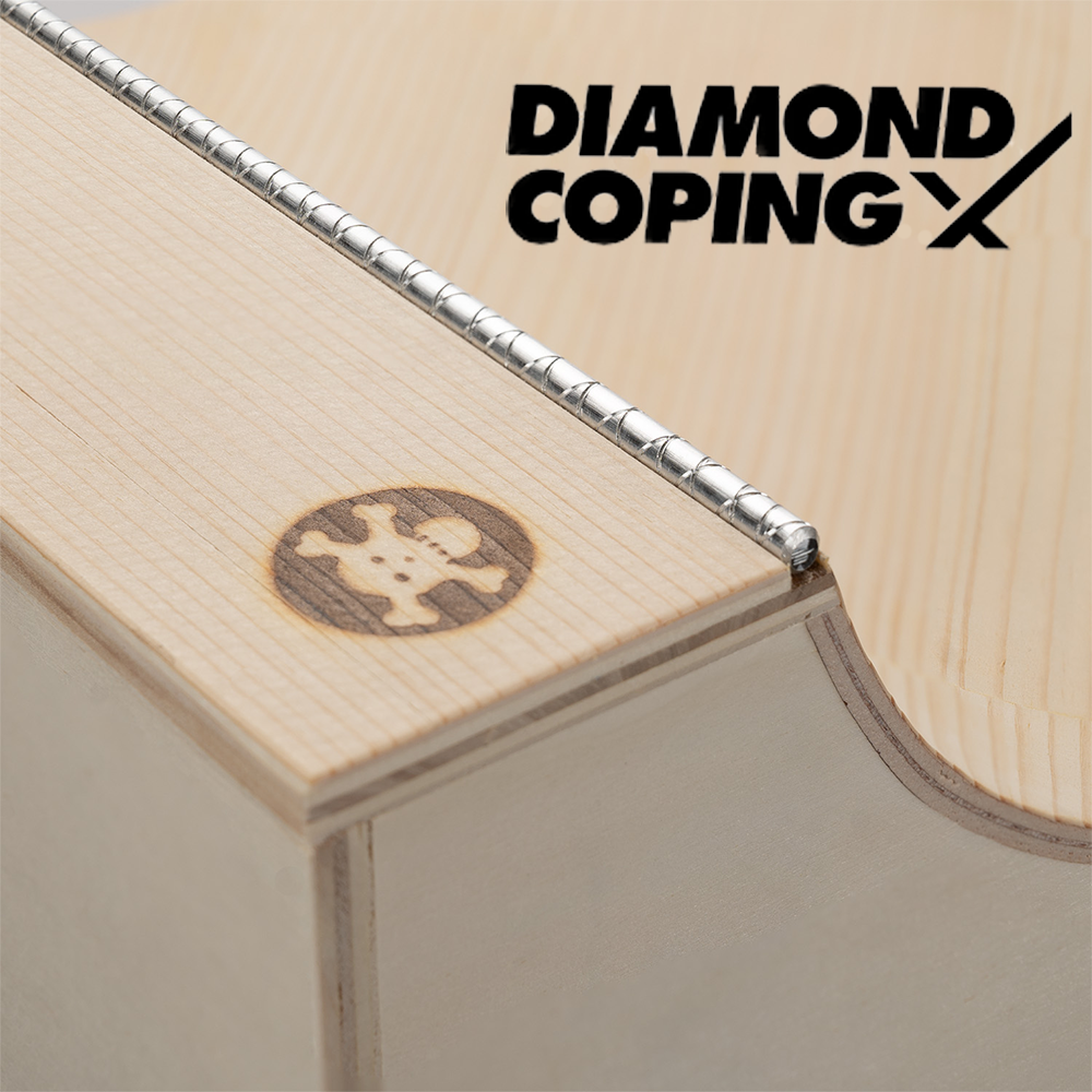 Blackriver Fingerboard Ramp - Mike Schneider V Waterfall Mini - Professional Skateboard Training Tool for Finger Tricks & Stunts - Perfect for Home, Office & Travel Practice