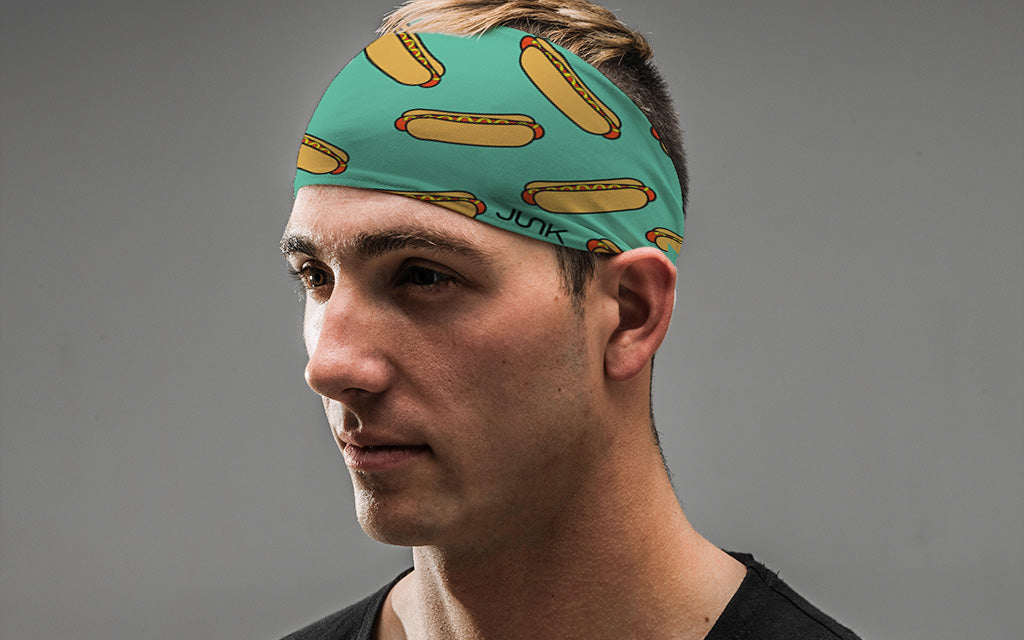 Hot Dawg! Big Bang Lite Headband - Adjustable & Comfortable Headwear for Sports, Workouts, and Outdoor Activities