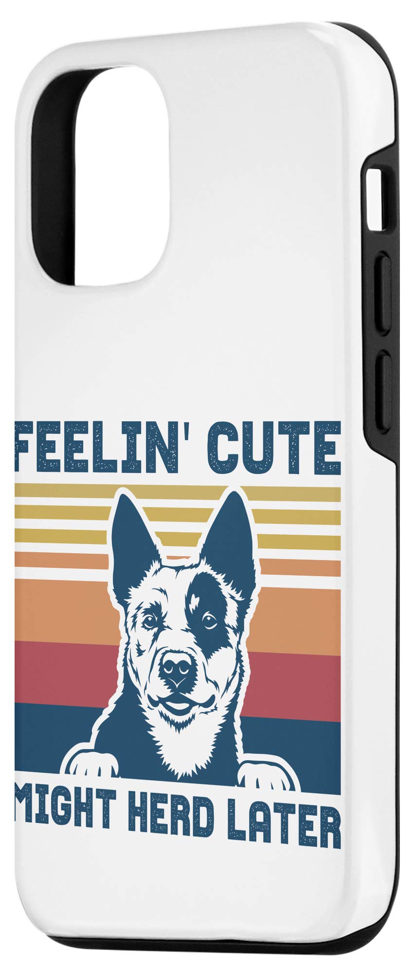 iPhone 12/12 Pro Case - Blue Heeler Cattle Dog Design - Perfect Gift for Dog Lovers & Cattle Dog Owners - Durable Protection for Daily Use & Outdoor Activities