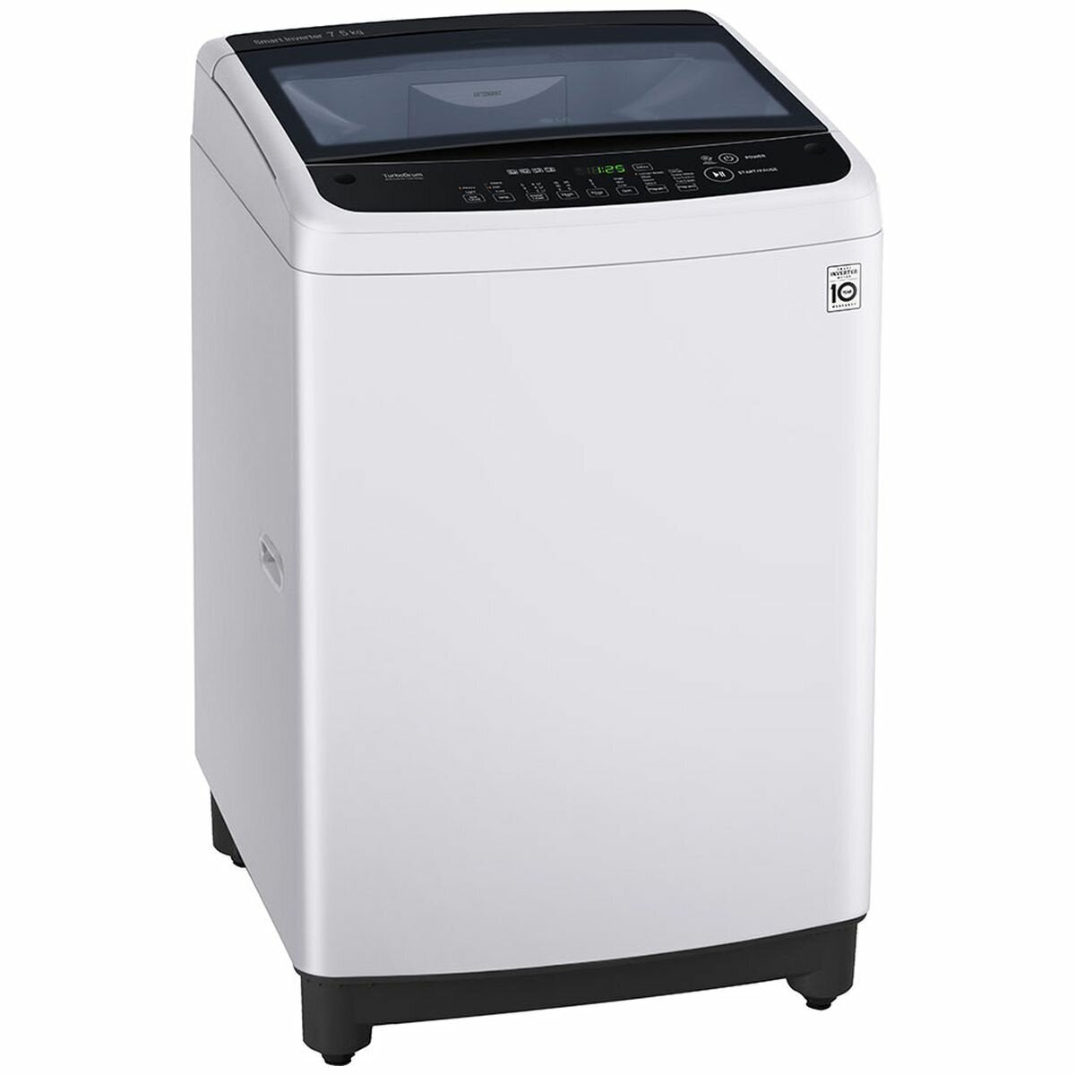 LG WTG7520 7.5kg Top Load Washing Machine with Smart Inverter Technology - Energy Efficient Laundry Solution for Small Homes & Apartments