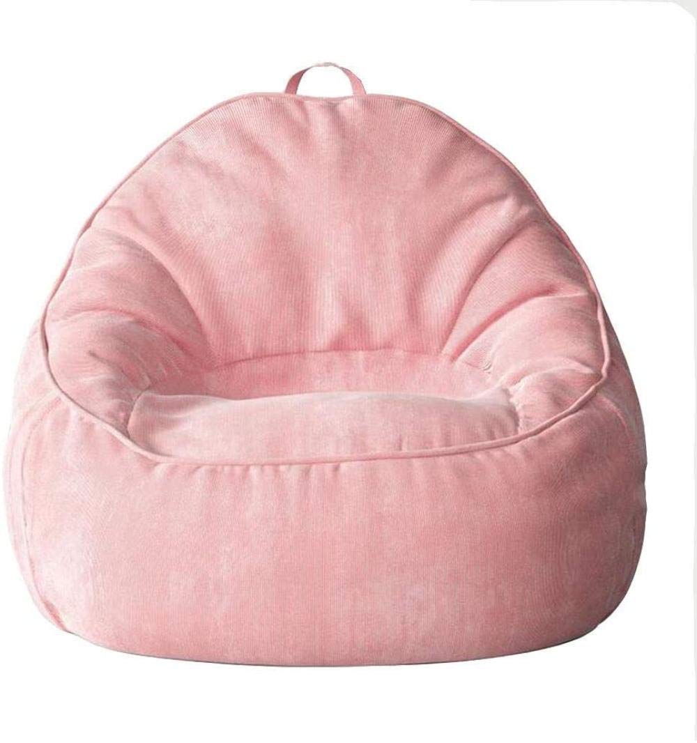 Waterproof Oversized Bean Bag Chair for Adults & Kids - Pink Recliner Floor Cushion with Back Support for Living Room, Bedroom, Dorm | Perfect for Lounging, Gaming, Movie Nights & Relaxation