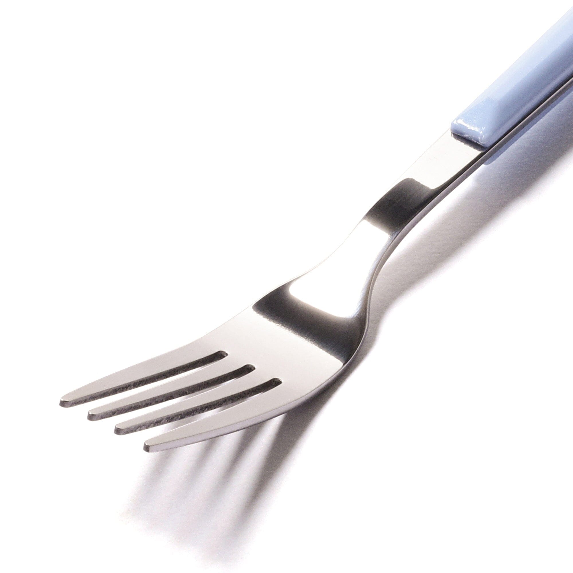 Blue Color Handle Cake Fork - Elegant Dessert Utensil for Birthday Parties, Weddings, and Tea Time
