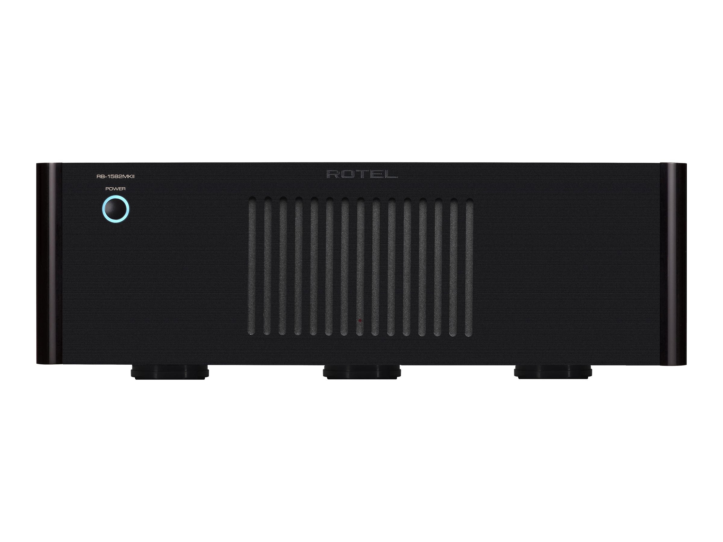 Rotel RB-1582 MKII Stereo Power Amplifier - High-Fidelity Audio for Home Theater & Music Listening