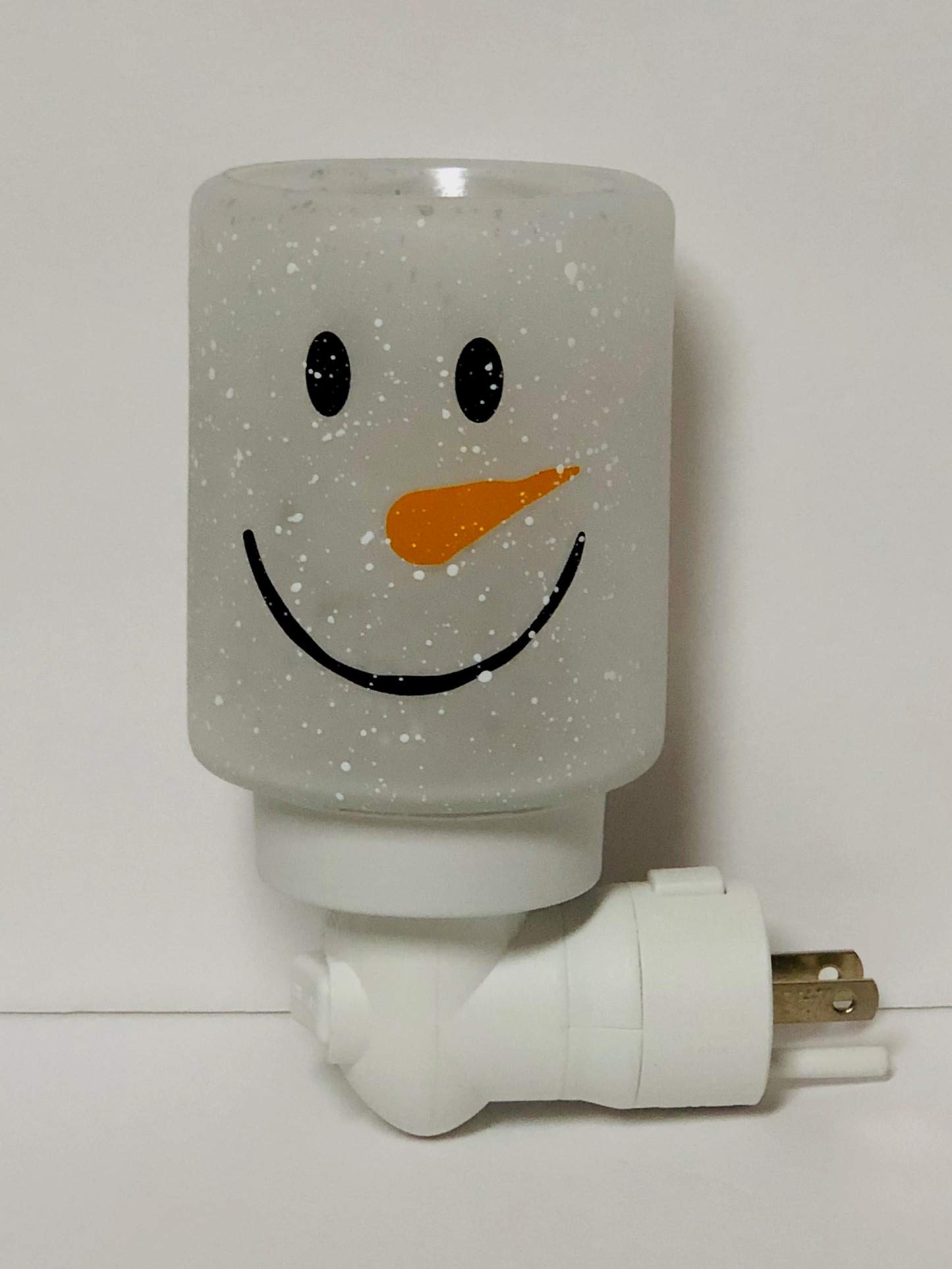 Scentsy Frosty Glow Snowman Mini Night Light Plug-in Wax Warmer - Holiday Decor, Christmas Gift & Aromatherapy for Bedroom, Nursery, Living Room