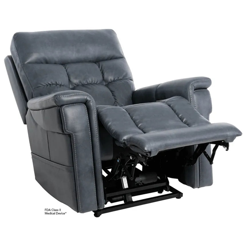VivaLift!® Ultra Lift Recliner Chair PLR4955 - Power Lift Recliner for Elderly & Seniors with Easy Remote Control, Comfortable Massage & Heating - Perfect for Living Room, Bedroom & Home Care