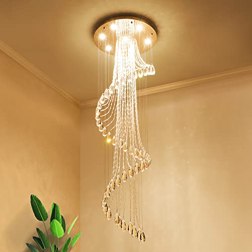 Chrome:7-Lights 71 Inch Height