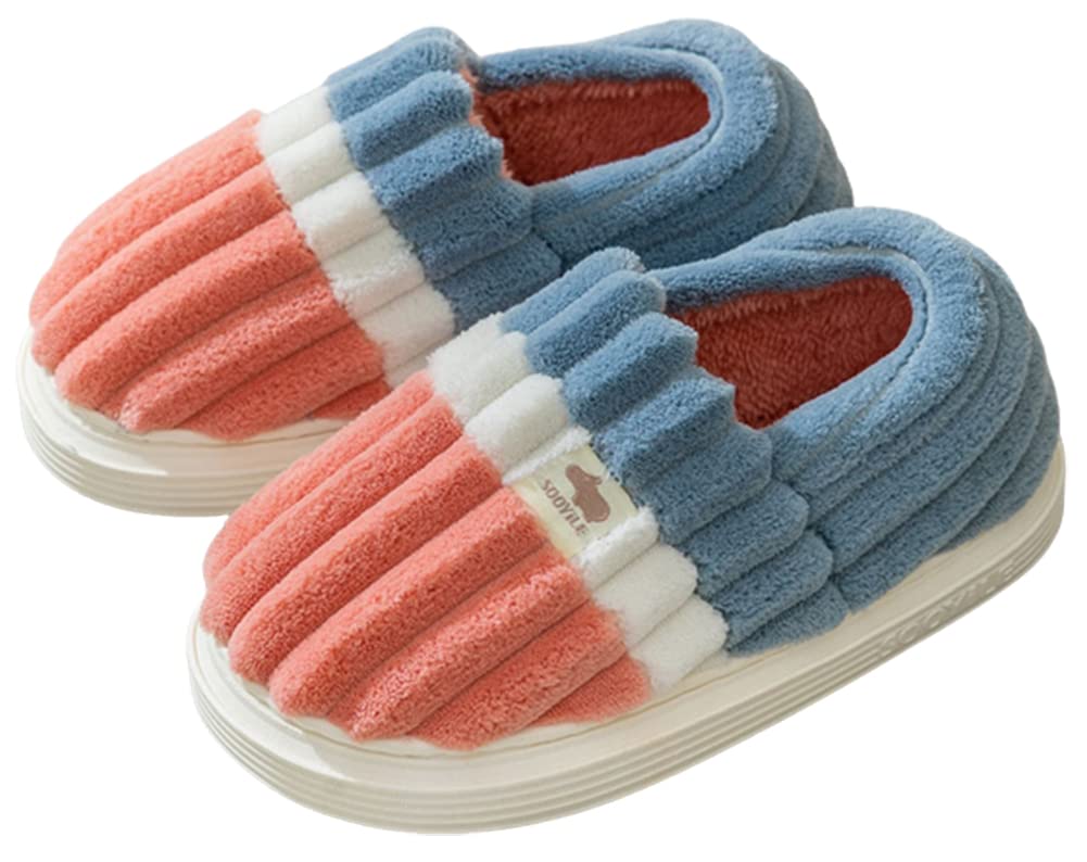 Women's Winter Slippers - Warm & Cozy Plush House Shoes with Thick Non-Slip Soles | Super Soft Indoor/Outdoor Slippers for Home, Office & Travel