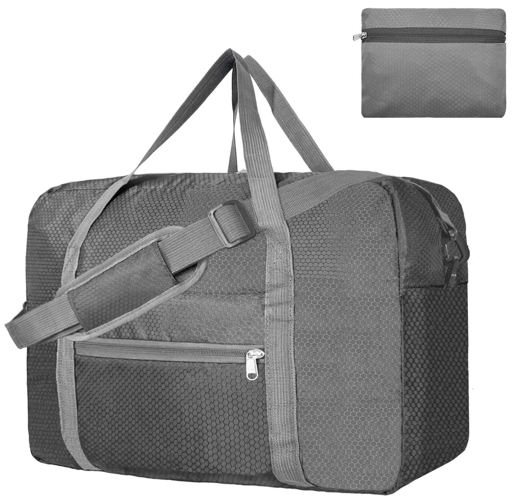 Foldable 18x14x8 Inch Carry-On Duffel Bag for Spirit Airlines - Personal Item Approved Travel Bag for Men & Women - Perfect for Airplane Trips, Weekend Getaways & Gym Use