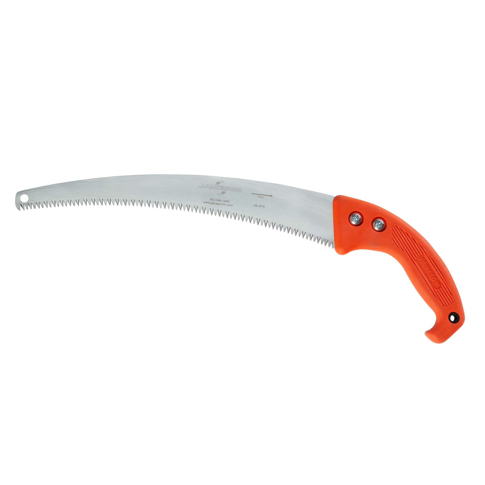 Jameson HS-16TE-OS 16-Inch Professional Hand Saw Kit with Comfort Grip - Orange | Ideal for Woodworking, DIY Projects, and Home Improvement Tasks