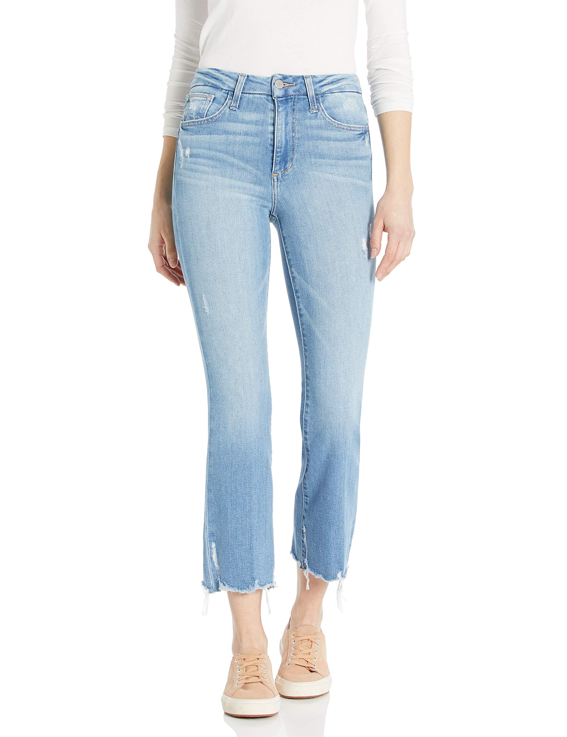 Joe's Jeans Women's Hi Honey High Rise Curvy Cropped Bootcut Jeans - Flattering Fit for Curvy Figures, Comfortable Stretch Denim - Perfect for Casual Wear, Office & Night Out