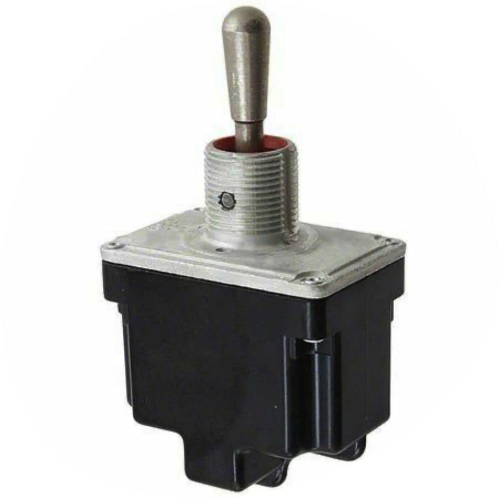 Genuine 2Nt1-50 Toggle Switch (On)-On-On DPDT 10A @ 277V Screw Terminals - Replacement Lawn Mower Parts for Outdoor Power Equipment & DIY Repairs
