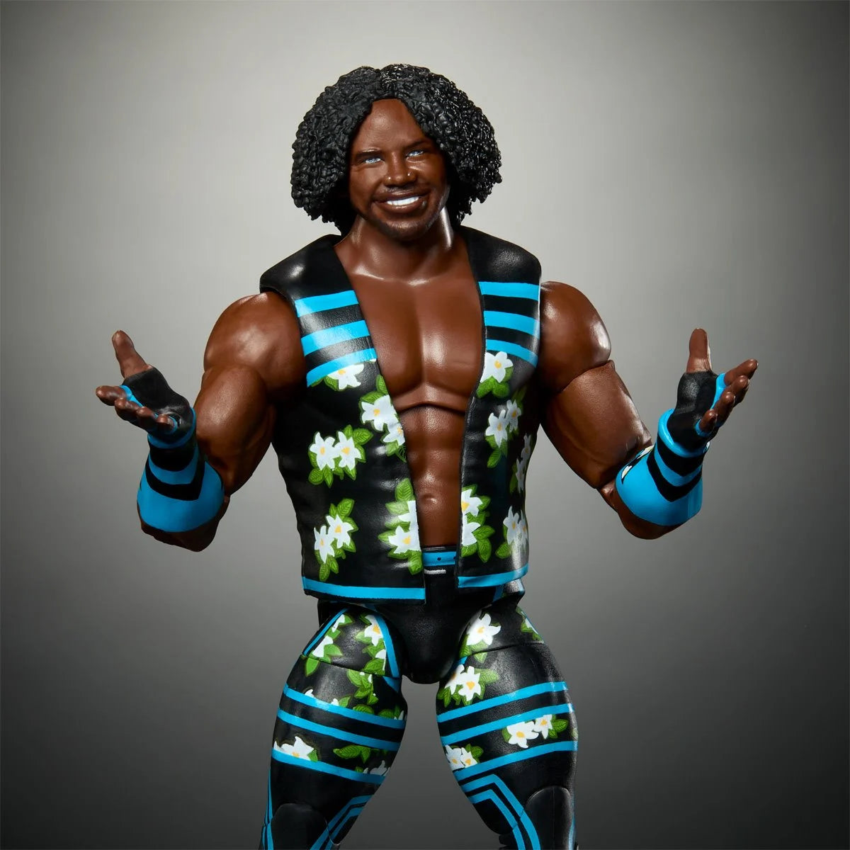 Xavier Woods WWE Elite Collection Series 112 Action Figure - Authentic Wrestling Toy for Kids & Collectors - Perfect for Play, Display & WWE Fan Gifts