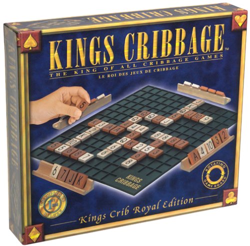 EVEREST TOYS Kings Cribbage - The Ultimate Cribbage Board Game for Family Game Nights & Travel Fun