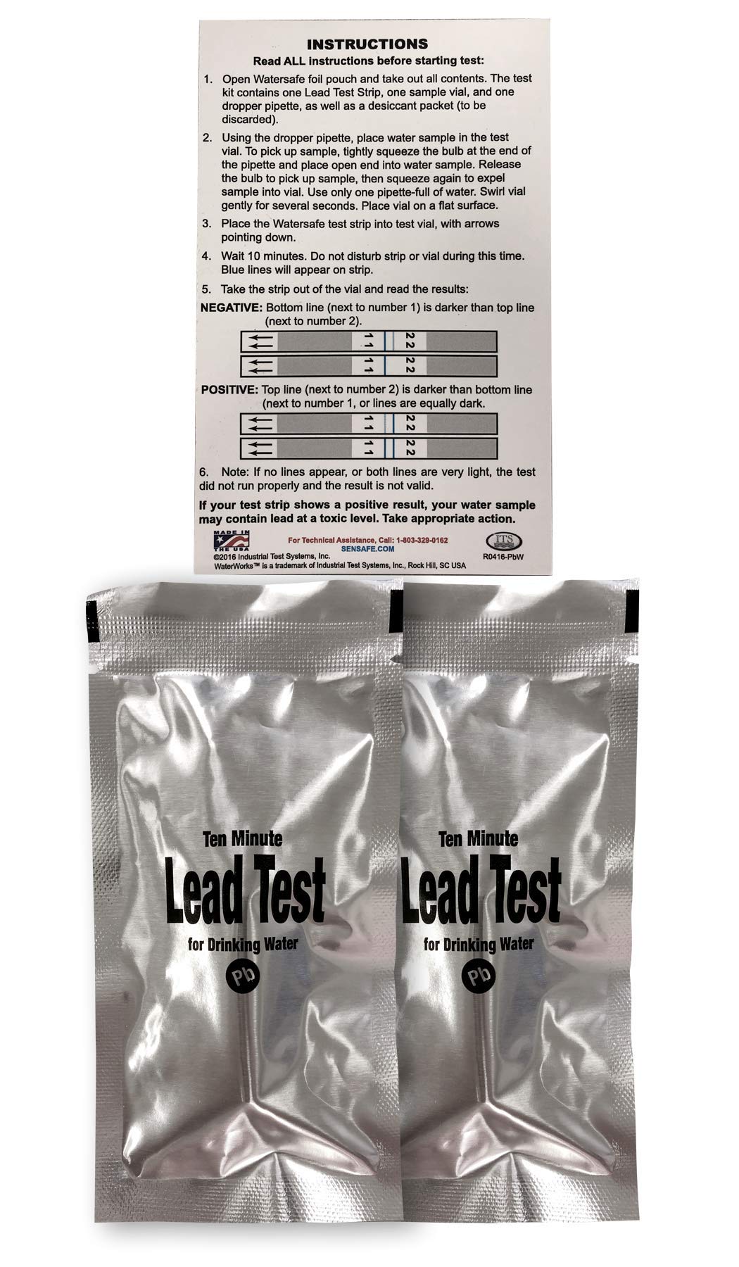 Lead Water Test Kit - Detect Lead in Drinking Water for Home, School & Office Safety | EPA-Approved & Easy to Use