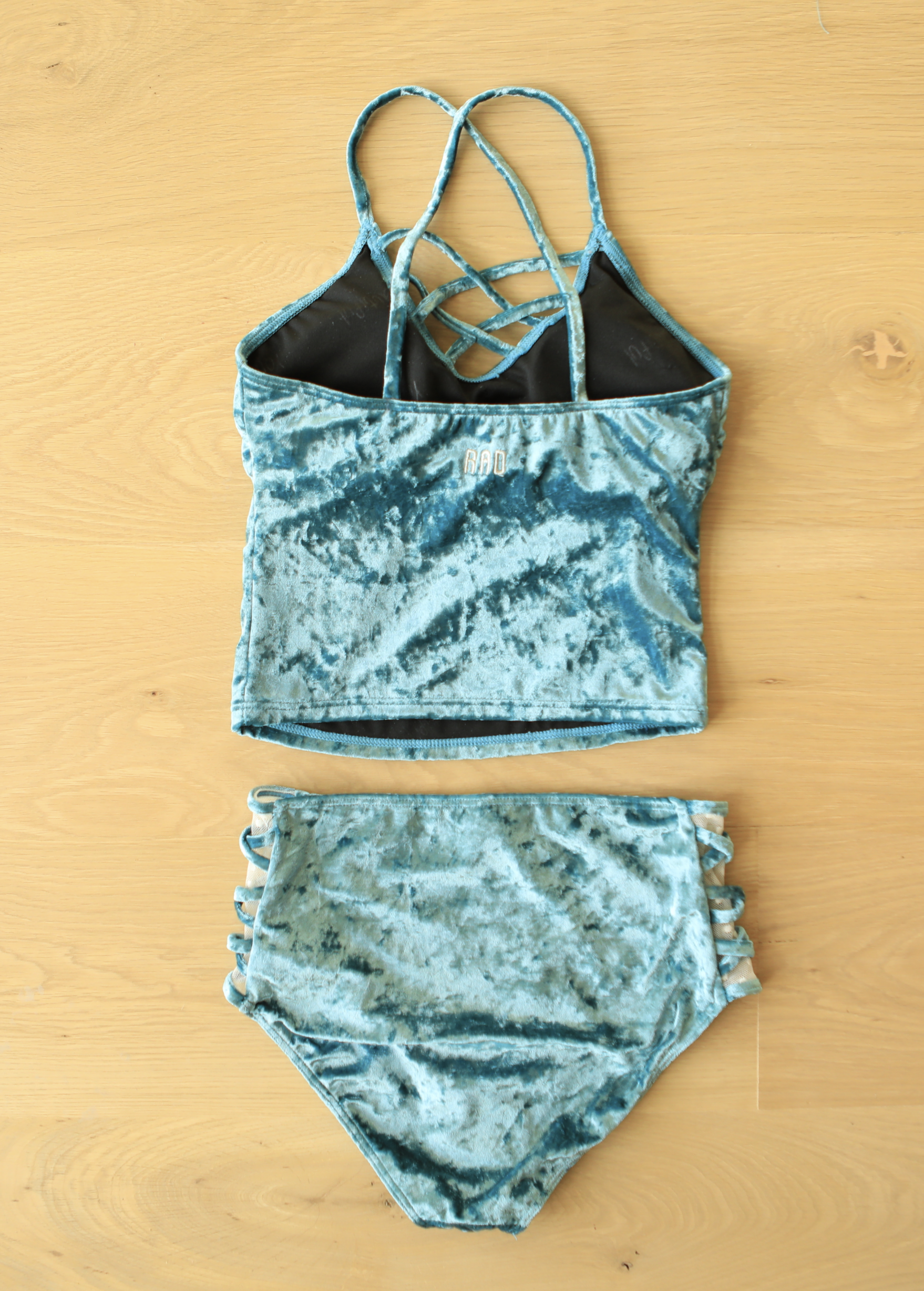 Nikki Velvet Tankini Swimsuit for Women - $20 | Stylish Two-Piece Bathing Suit for Beach, Pool & Summer Vacations