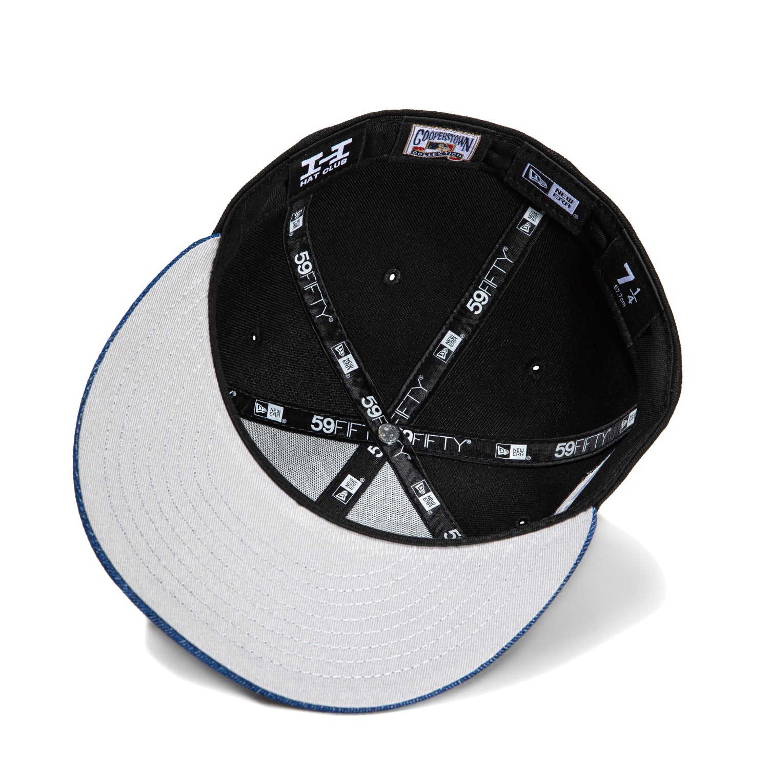 New Era 59Fifty Denim Pack Houston Astros 35th Anniversary Patch Hat - Black & Royal Blue - Official MLB Baseball Cap for Men - Perfect for Games, Collecting & Streetwear Fashion