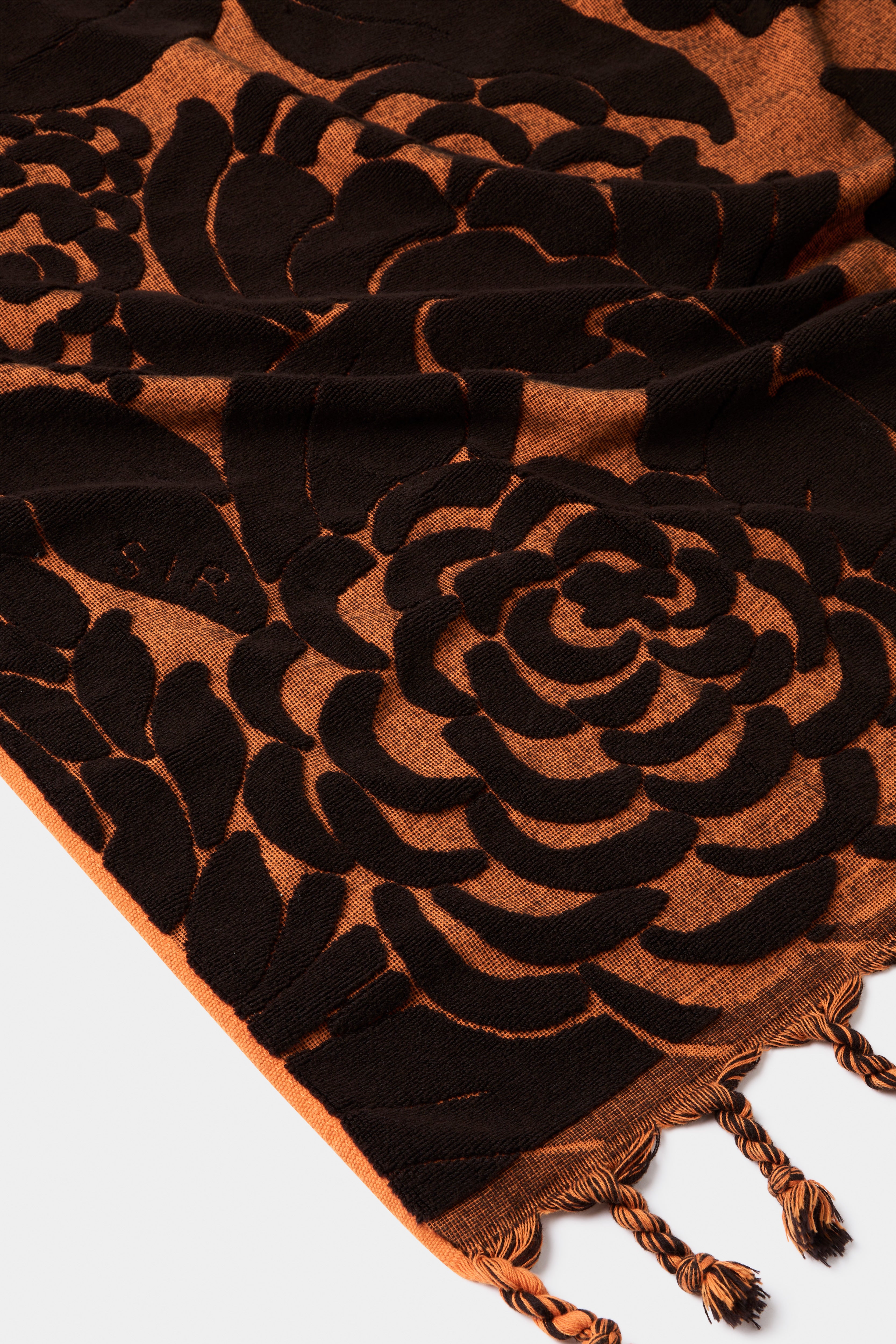 Premium Dawn Towel Sandflower Floral Terry Bath Towel - Soft & Absorbent for Spa, Beach & Home Use