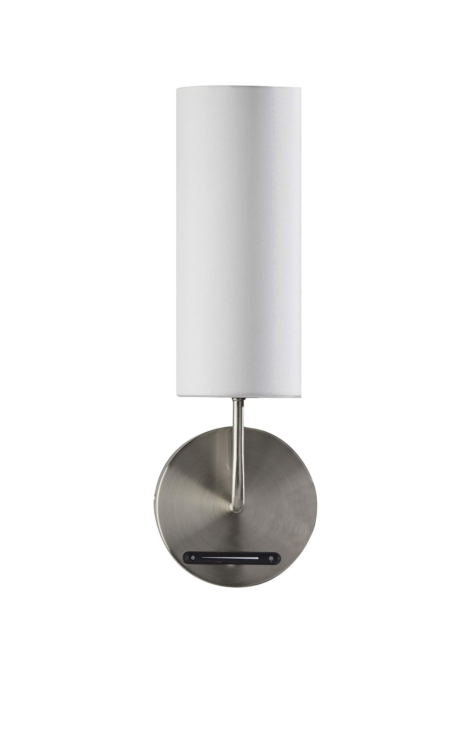 Adesso Smart Home Circadian LED Wall Light with Smart Switch - Alexa Compatible, Certified for Humans Device - Perfect for Bedroom, Living Room & Home Automation