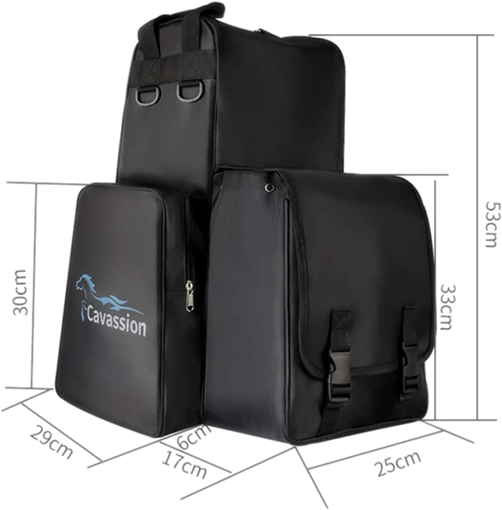 WINTENT Equestrian Tall Boot and Helmet Storage Bag - Waterproof Horse Riding Gear Organizer for Boots, Helmet & Accessories - Perfect for Competitions, Training & Stable Use